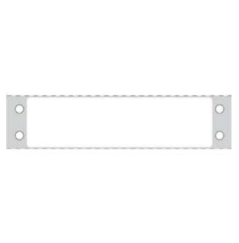 PDC Dot Matrix Multi-Purpose Blank Label, 3 1/2" x 15/16", White - DPS15-3121A - 1 Each