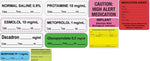 PDC Medication "Morphine" Label, Blue, 1-1/2" x 1/2", 600 per Roll - LAN-13 - 1 Each