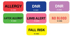Pdc Healthcare Ident-Alert Wristbands / Chart Labels N-5-5 - 1.0 Roll - MDL-PFTN55