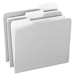 ESSELTE PENDAFLEX CORP 1/3 Cut Top Letter File Folder 15213GRA 100 Each - MDL-PFX15213GRA