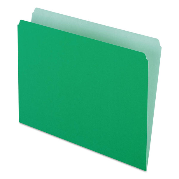 ESSELTE PENDAFLEX CORP Straight Cut File Folder 152BGR 100 Each - MDL-PFX152BGR