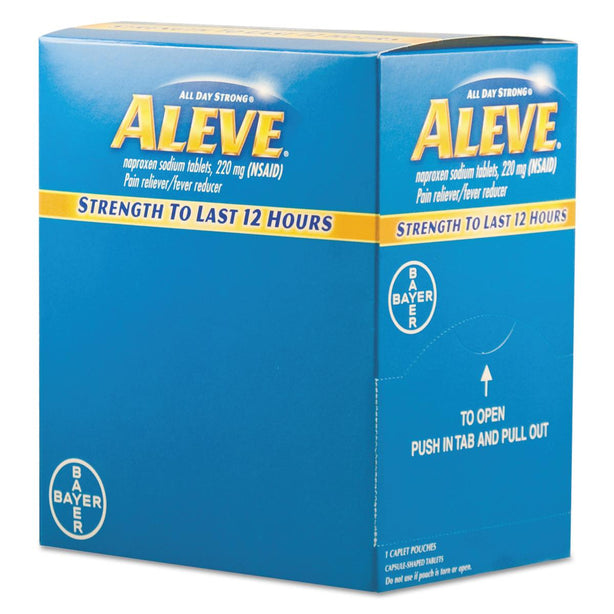Bayer Healthcare Aleve Pain Reliever Tablets BXAL50 50.0 Each-MDL-PFYBXAL50