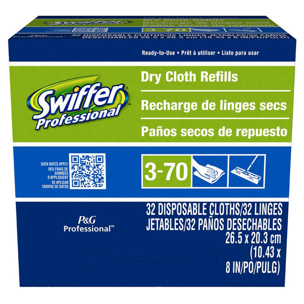 Procter & Gamble Swiffer Dry Sweeping Cloths 10037000334078 - 32.0 Each - MDL-PGC33407BX
