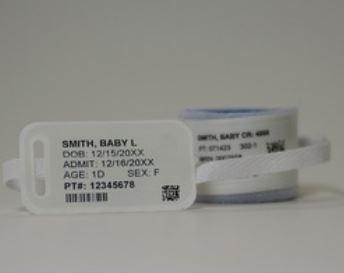 Phg Technologies PHG Technologies Infant and Newborn ID Band with Shield 20-322WE - 24.0 Each