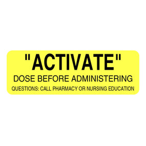 Centurion Pharmacy Auxiliary Labels - PHL861 - 3 Roll - MDL-PHL861