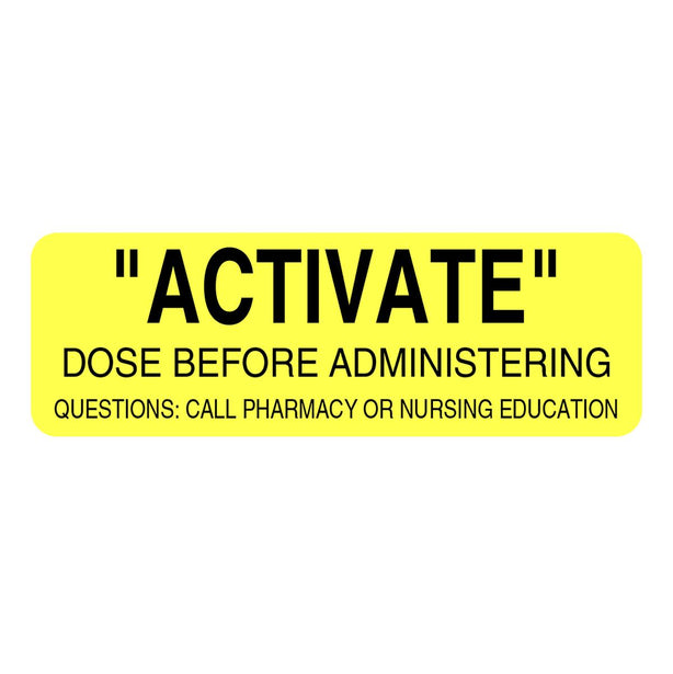 Centurion Pharmacy Auxiliary Labels - PHL861 - 3 Roll - MDL-PHL861