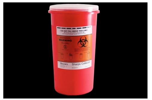 Pinestar Red Sharps Containers - 039-413 - 1 Each - MDL-PIR039413H