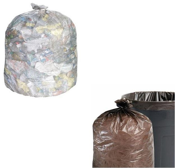 Inteplast L637020C Waste Can Liner, Size XL, 35" x 28" x 70" - MDL-PITL637020C - 50 Each