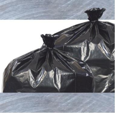 Inteplast Group Ltd High-Density Coreless Black Liner Rolls - PITMR33404MK