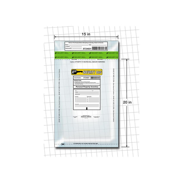 Packaging Horizons Alert Patient's Medicine Inventory Security Bags 1520PP-250 - 250.0 Each - MDL-PKH1520PP250