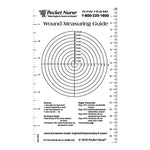 Pocketnurse Pocket Nurse Wound Measuring Guide 05-92-6252 1.0 Each-MDL-PKI05926252