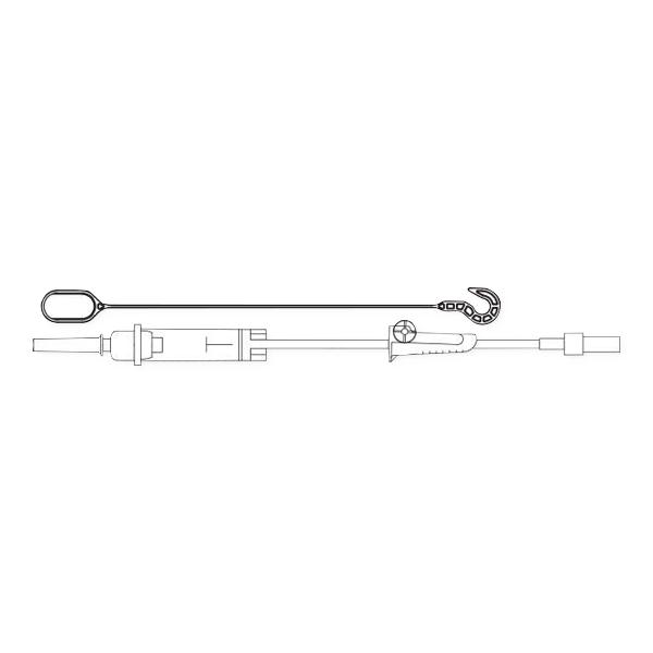 Baxter Healthcare Secondary Medication Nonvented IV Set 2C7461 1.0 Each-MDL-PKI06547461