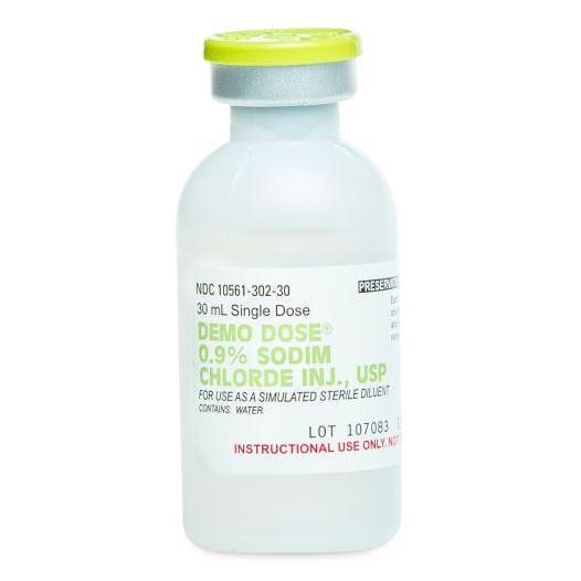 Pocketnurse Demo Dose Sodium Chloride 06-93-0530 1.0 Each-MDL-PKI06930530