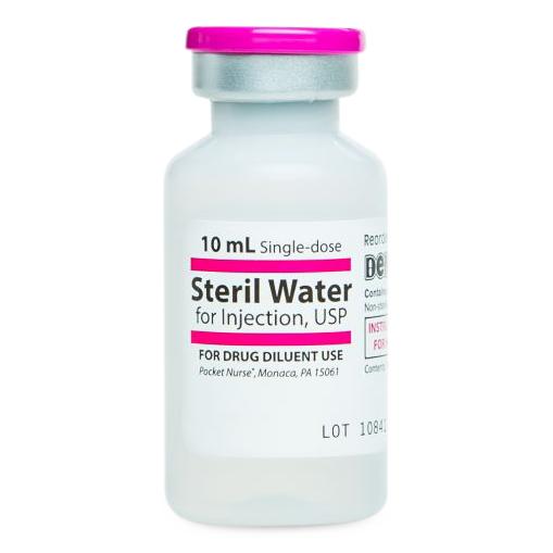 Pocketnurse Demo Dose Water for Injection 06-93-0619 - 1.0 Each - MDL-PKI06930619