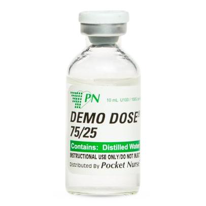 Demo Dose 75/25 Insulin (Simulated Insulin) - 06-93-2020 - 1 Each - MDL-PKI06932020