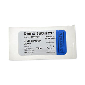 Pocketnurse Demo Sutures with Circle Curved Cutting Needle 08-82-1050 - 12.0 Each - MDL-PKI08821050