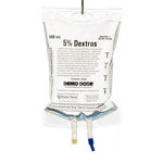 Demo Dose 5% Dextrose IV Fluid - 06-93-1000-500ML - 1 Each - MDL-PKI1000500ML