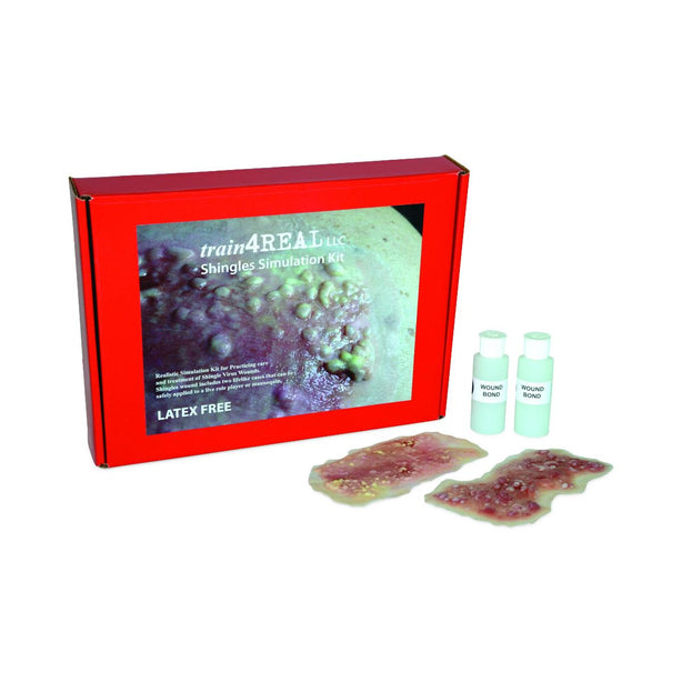 Pocketnurse Train-4-Real Shingles Simulation Kits 14-17-0019 - 1.0 Each