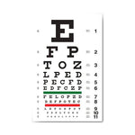 Shanghai Medical Corporation Shanghai Medical Snellen Eye Charts 02-31-50 - 1.0 Each