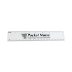 Pocketnurse Pocketnurse Plastic Rulers 02-92-5248 - 1.0 Each