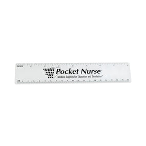 Pocketnurse Pocketnurse Plastic Rulers 02-92-5248 - 1.0 Each