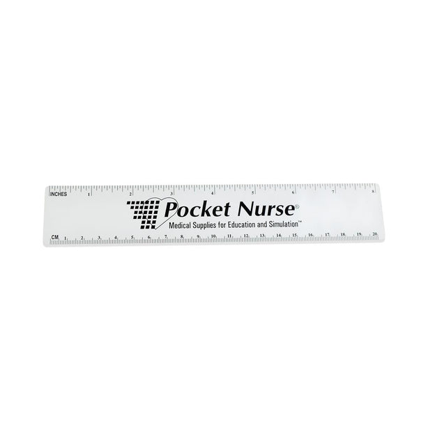 Pocketnurse Pocketnurse Plastic Rulers 02-92-5248 - 1.0 Each