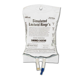Pocketnurse Demo Dose Lactated Ringers IV Fluid 06-93-1030-500ML 1.0 Each-MDL-PKI31030500ML