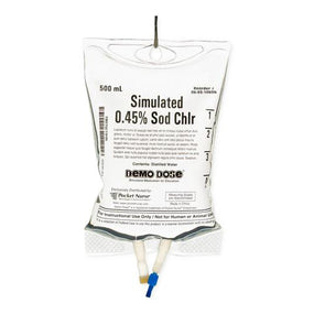 Demo Dose 0.45% NaCl IV Fluids - 06-93-1060-500ML - 1 Each - MDL-PKI31060500ML