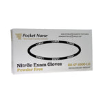 Pocketnurse Pocket Nurse Nitrile Exam Gloves 03-47-1000-LG - 100.0 Each