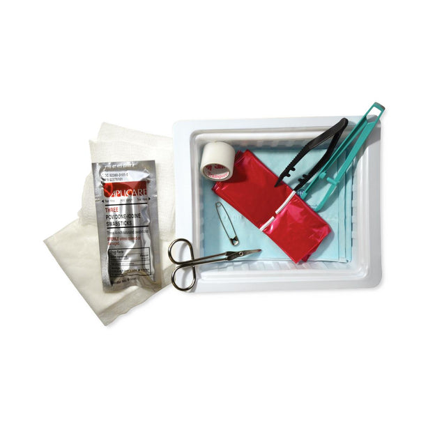 Pocketnurse Pocket Nurse Dressing Change Tray with Instruments and ABD Pad 05-51-9431 - 1.0 Each