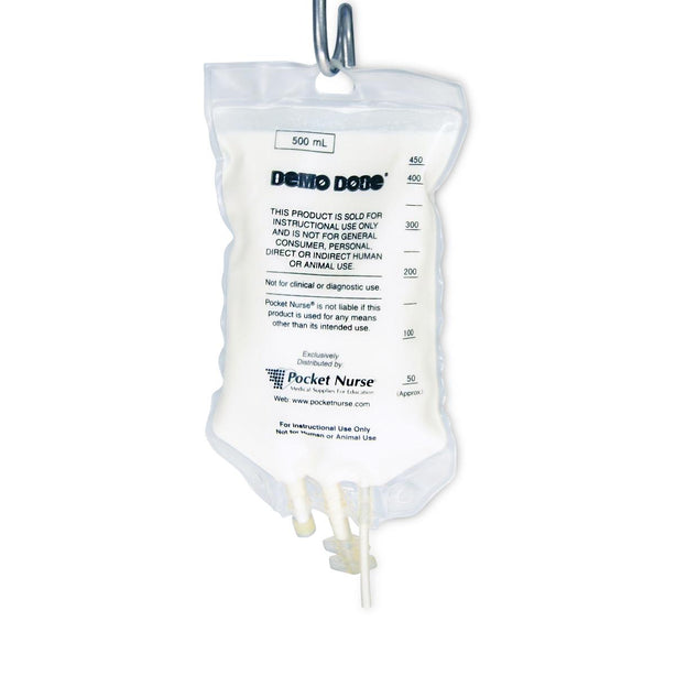 Pocketnurse Demo Dose Totl Parenterl Nutritin with Lipds 06-93-6025-500ML 1.0 Each-MDL-PKI6025500ML
