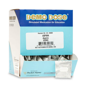 Pocketnurse Demo Dose Acetylsalicylc Acd (Aspirn) 06-93-0060 1.0 Each-MDL-PKI6930060