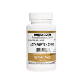 Pocketnurse Demo Dose Azithromycin 06-93-0068 1.0 Each-MDL-PKI6930068