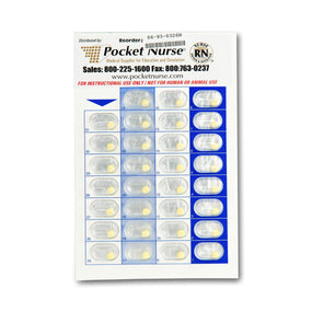 Pocketnurse Demo Dose Long-Term Synthrod Medication Pack 06-93-0326 1.0 Each-MDL-PKI6930326