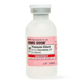 Pocketnurse Demo Dose Potassim Chlorid 06-93-0416 - 1.0 Each - MDL-PKI6930416