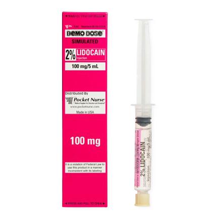 POCKETNURSE Demo Dose Lidocaine 06-93-1131 1 Each - MDL-PKI6931131