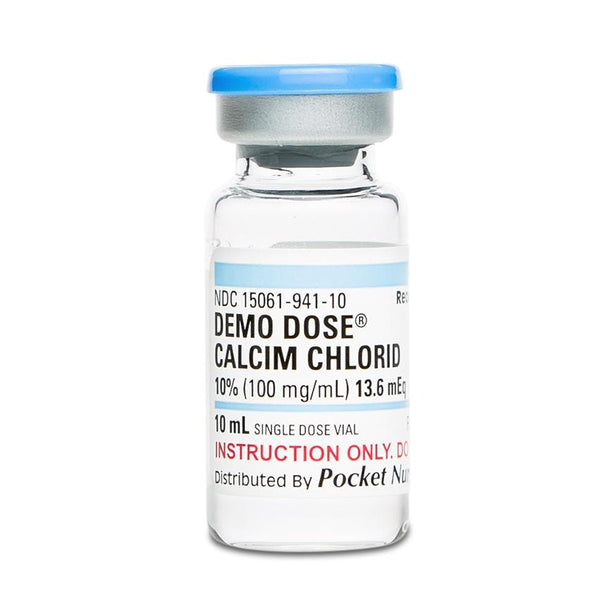 Demo Dose Calcim Chlorid 10% - 06-93-1164 - 1 Each - MDL-PKI6931164