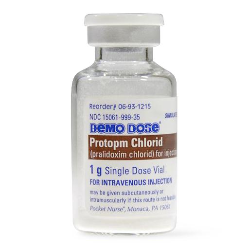 Pocketnurse Demo Dose Protopm Chlorid (Pralidoxim) 06-93-1215 - 1.0 Each - MDL-PKI6931215