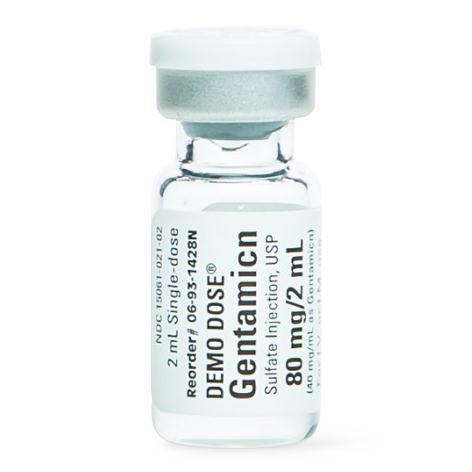 Demo Dose Gentamicn Injection - 06-93-1428 - 1 Each - MDL-PKI6931428
