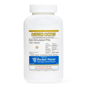 Pocketnurse Demo Dose Simulated Tablets and Caplets 06-93-1708 1.0 Each-MDL-PKI6931708