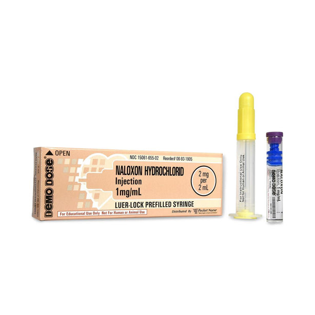 Pocketnurse Demo Dose Prefilled Luer-Lock ACLS Syringes 06-93-1905 - 1.0 Each