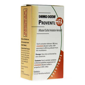 Pocketnurse Demo Dose ProVentl HFA Aersol Inhaler 06-93-2903 1.0 Each-MDL-PKI6932903