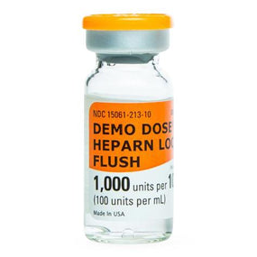 Pocketnurse Demo Dose Heparn Flush 06-93-3000 1.0 Each-MDL-PKI6933000
