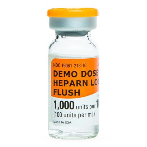 Pocketnurse Demo Dose Heparn Flush 06-93-3000 1.0 Each-MDL-PKI6933000