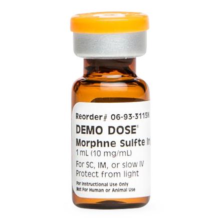 POCKETNURSE Demo Dose Morphin Sulfat 06-93-3115 1 Each - MDL-PKI6933115