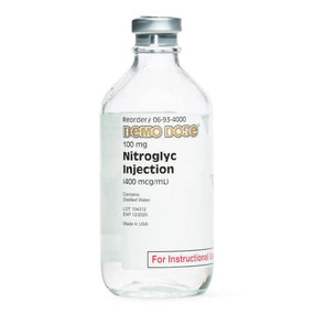Pocketnurse Demo Dose Nitroglyc Injection Nitr Drip 06-93-4000 1.0 Each-MDL-PKI6934000