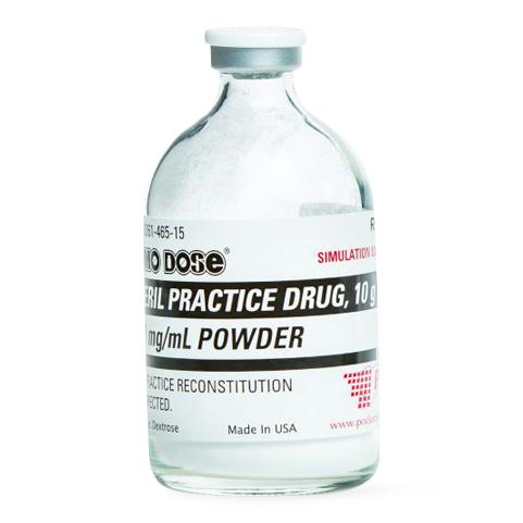 Pocketnurse Demo Dose Sterile Practice Drug Powder 06-93-4010 1.0 Each-MDL-PKI6934010