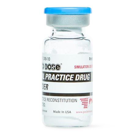 Pocketnurse Demo Dose Sterile Practice Drug Powder 06-93-4011 1.0 Each-MDL-PKI6934011