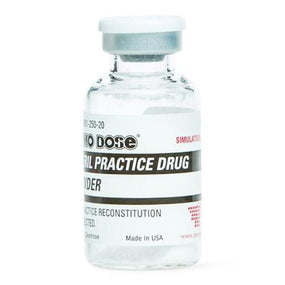 Pocketnurse Demo Dose Sterile Practice Drug Powder 06-93-4020 1.0 Each-MDL-PKI6934020