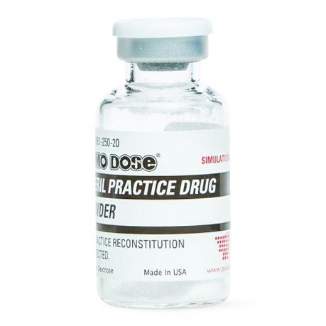 Pocketnurse Demo Dose Sterile Practice Drug Powder 06-93-4020 1.0 Each-MDL-PKI6934020
